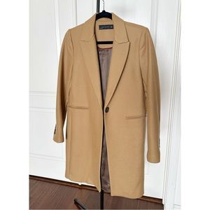 Zara Tan Long Blazer